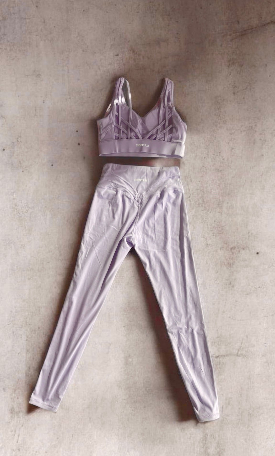 Conjunto Hada color Lila 2 Piezas -  Top Hada + Legging Serenity Fit