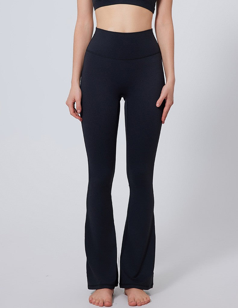 Nature Angel -  Pantalón acampanado técnico con costura trasera en forma de alas